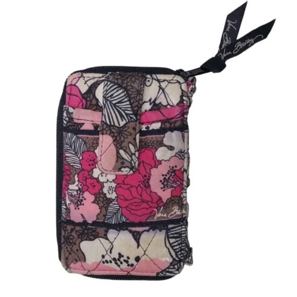 Vera Bradley Wallet / Wristlet - Mocha Rouge